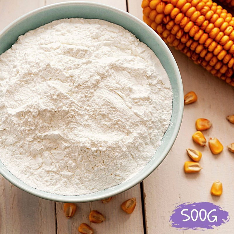 Tepung Jagung 500G, 1Kg | Corn Starch | Corn Flour Tepung Jagung (Halal) by Azim Bakery