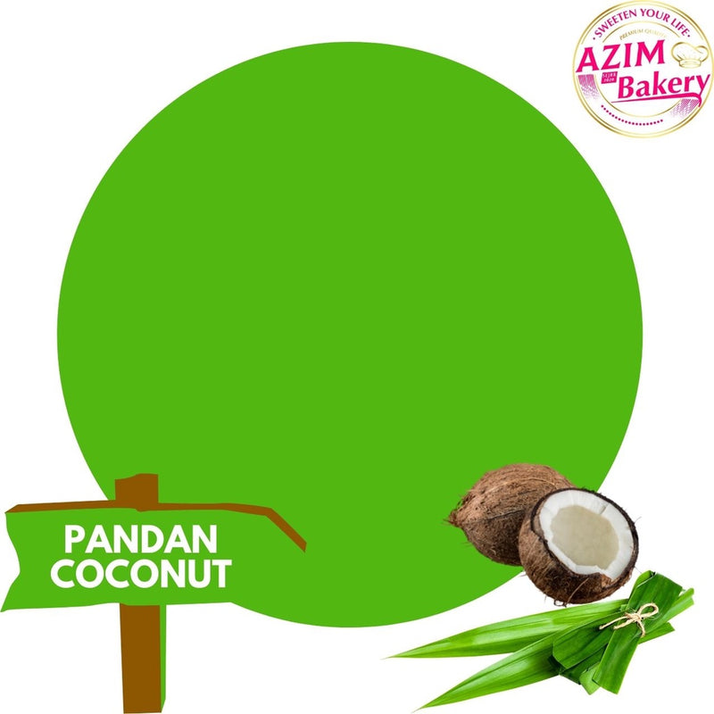 Pandan Coconut Emulco 5KG Perisa Coklat, Perisa Strawberry, Perisa Vanilla, Perisa Pandan Perisa Durian Buttermilk