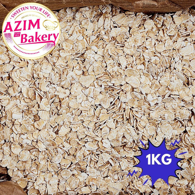 Rolled Oats (Australian) 500g | 1kg (Halal) by Azim Bakery