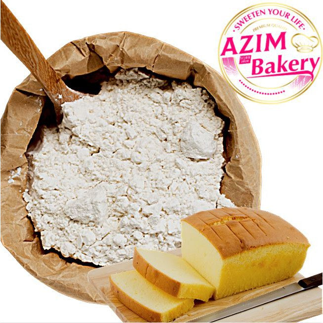 Butter Cake Premix 500G | Tepung Segera Kek Butter | Tepung Kek Butter (Halal) by Azim Bakery