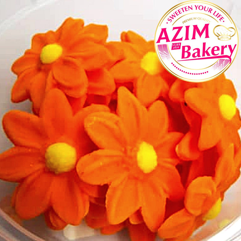 Gum Paste Daisy Flower| Sugar Paste Flower | Icing Flower | Cake Decoration | Decoration Flower | Sugar Paste (Halal)