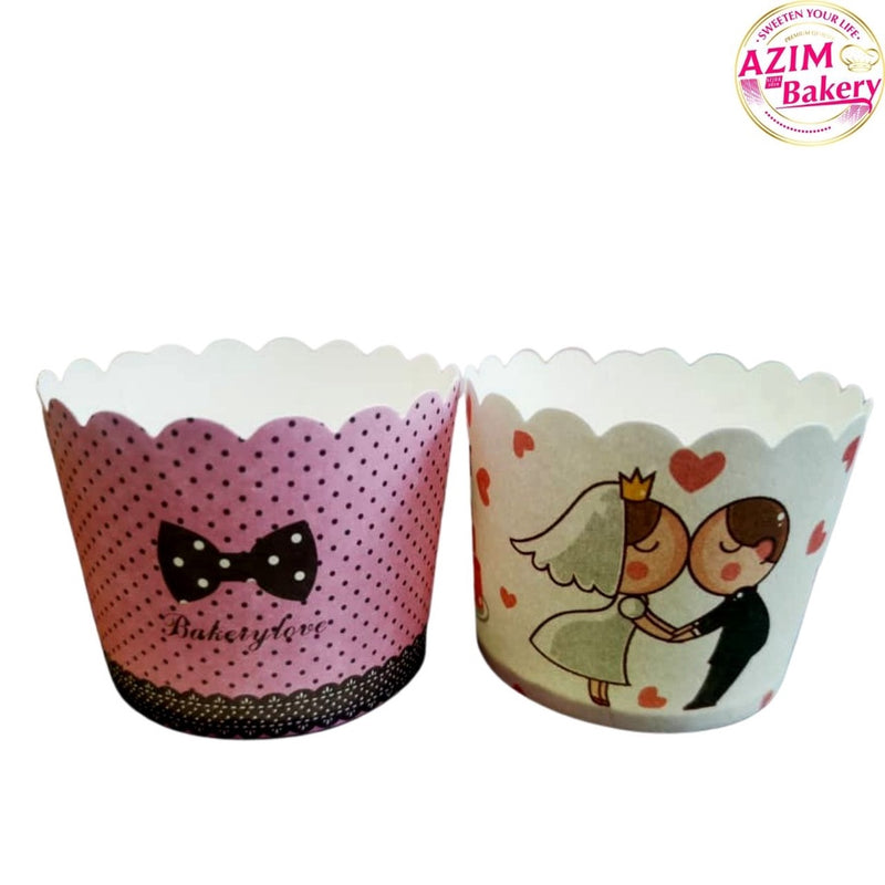 Cupcake Paper Cup (50pcs) Baking Cup | Kek Cawan Kertas | Paper Cup Cake | Cawan Kertas Muffin by Azim Bakery