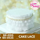Pearl Cake Lace | Cake Topper | Cake Decoration | Hiasan Kek by Azim Bakery