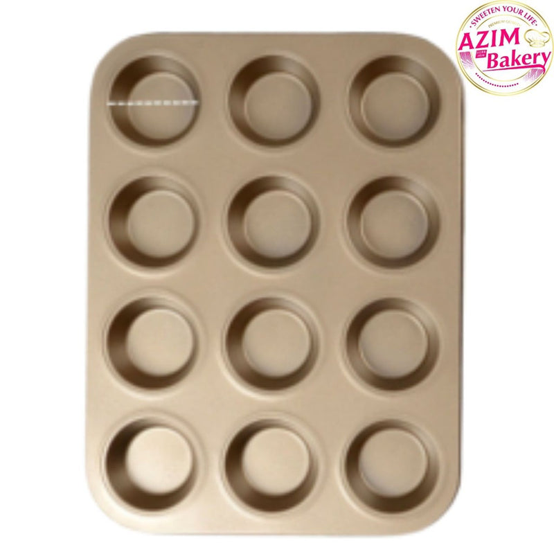 Muffin Tray 12 Holes | 6 Holes | Baking Tray | Muffin Mold | Muffin Pan Muffin Mold Muffin Mould by Azim Bakery