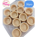 (MUDAH PECAH BELI ATAS RISIKO SENDIRI) Tart Shell 4cm | Tart Crust | Kulit Tart | 50pcs (Halal) by Azim Bakery