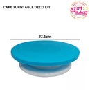 Cake Turntable | Turntable Rotating | Stand Cake | Meja Pemutar Kek | Cake Decorating Rotating Stand by Azim Bakery