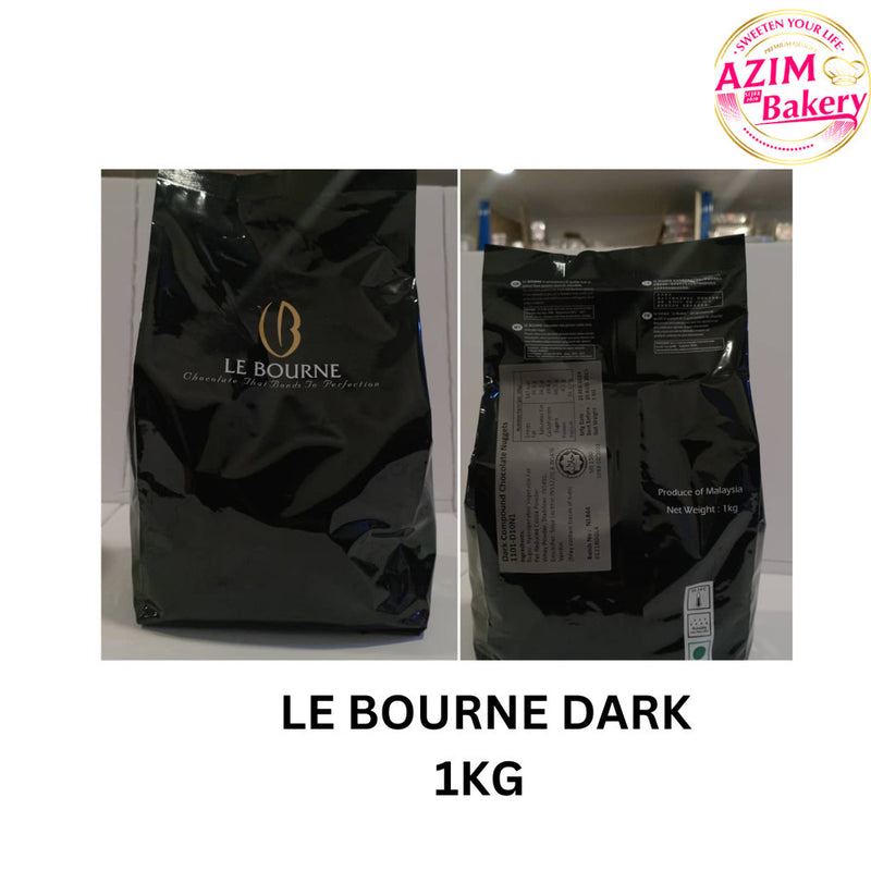 LE BOURNE DARK COMPOUND 1KG BY AZIM BAKERY