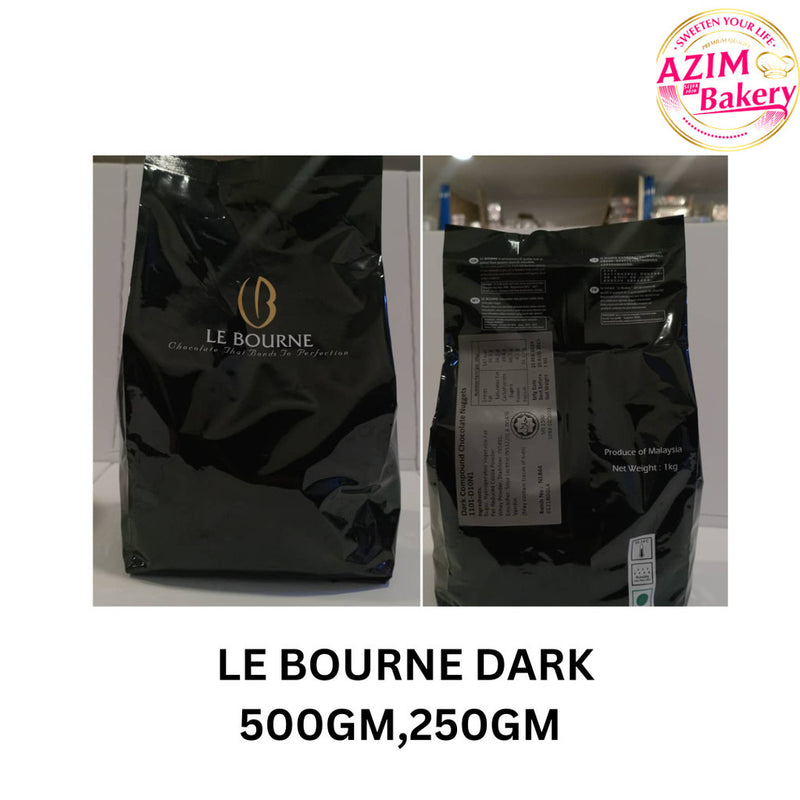 LE BOURNE DARK COMPOUND 1KG BY AZIM BAKERY