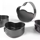 Love Non Stick Springform Loyang Kek Hati | Love Cake Mould | Love Springform Pan Love Loose Base Spring Form Cake Pan