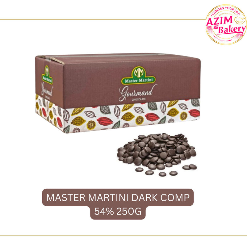 MASTER MARTINI DARK COMP 54% COINS (HALAL) BY AZIM BAKERY