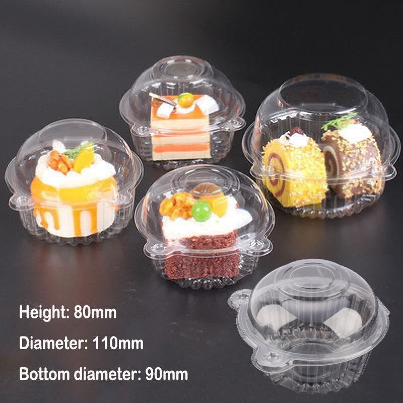 Dessert Cup Dome Lid (10pcs/50PCS) | Mousse Cup | Ice Cream Cup | Bekas Ais Krim by Azim Bakery