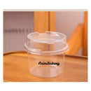 Round Cup 250ml Transparent Disposable PET Plastic Cup Cake Box  Jelly Pudding Dessert Cups With Lid by Azim Bakery