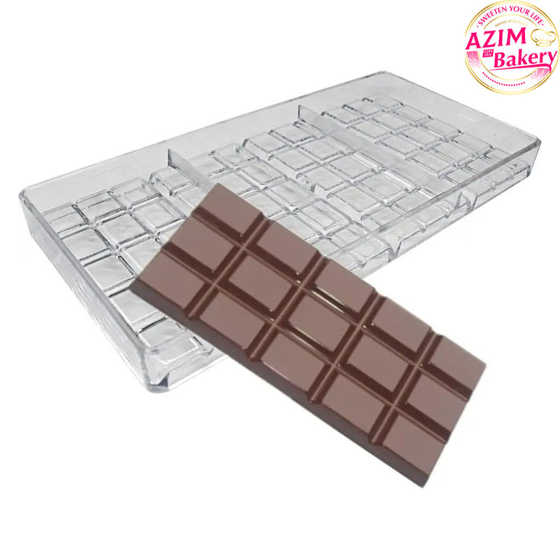 3D CHOCOLATE BAR MAKER POLYCARBONATE BY AZIM BAKERY