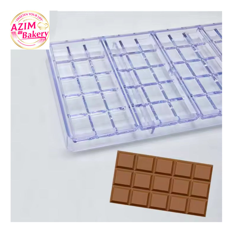 3D CHOCOLATE BAR MAKER POLYCARBONATE BY AZIM BAKERY