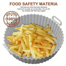 Silicone Air Fryer Liner, 6.7" Air Fryer Liners Reusable Silicone Pot,  Air Fryer Silicone Baking Tray BY AZIM BAKERY