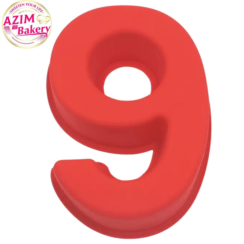 0 - 9 Number Silicone Cake Mold