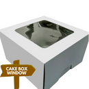 Cake Box Window (White)