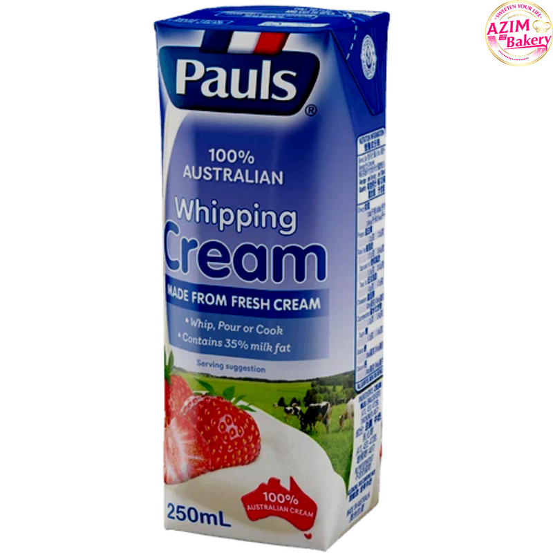 Pauls Whipping Cream 250ml