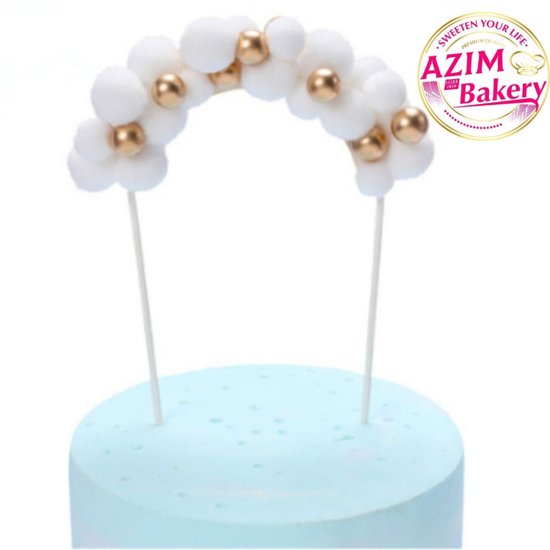 Arch Balloons Cake Topper