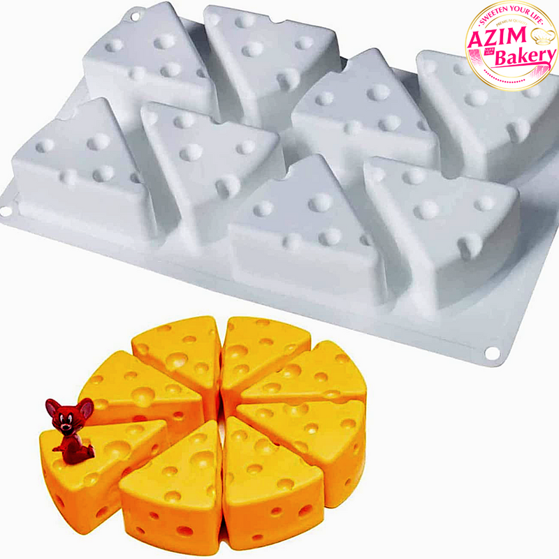 8 Cavity Silicone Cheese Mold