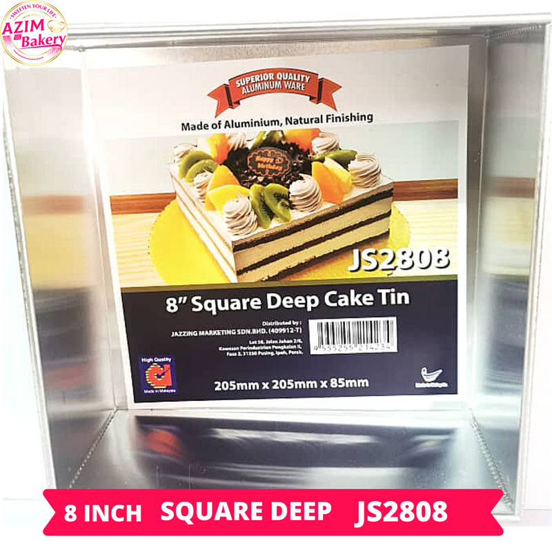 Square Deep Cake Tin (Not LB)