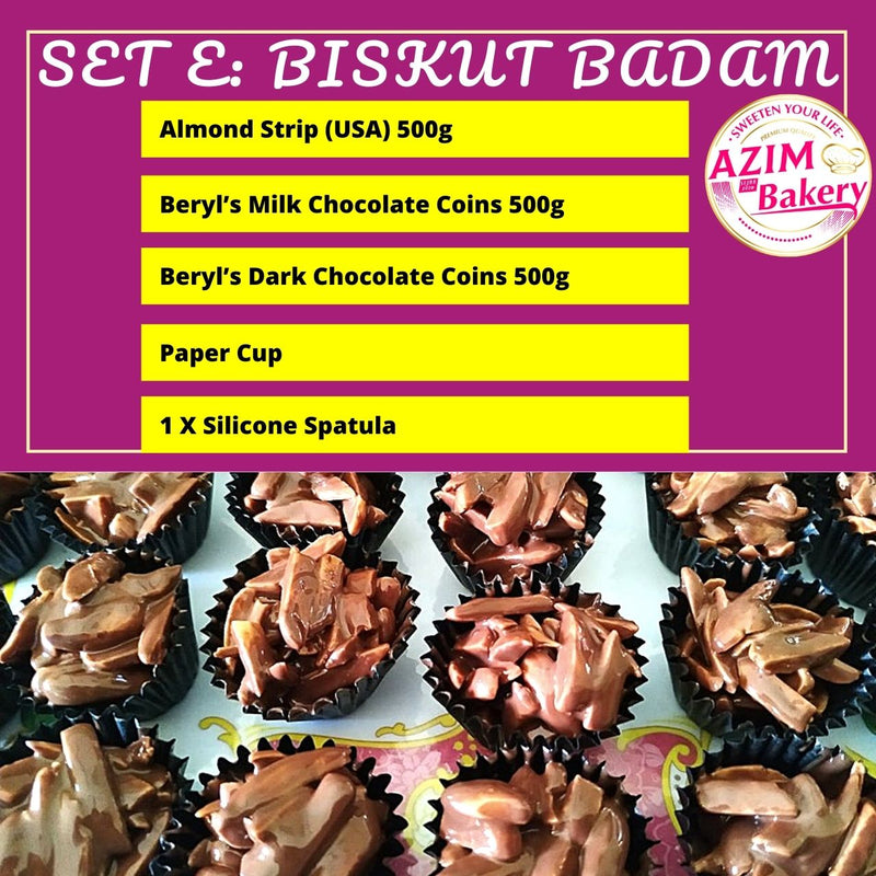 Set Raya Almond Crunchy Chocolate Beryl’s