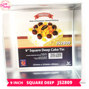 Square Deep Cake Tin (Not LB)