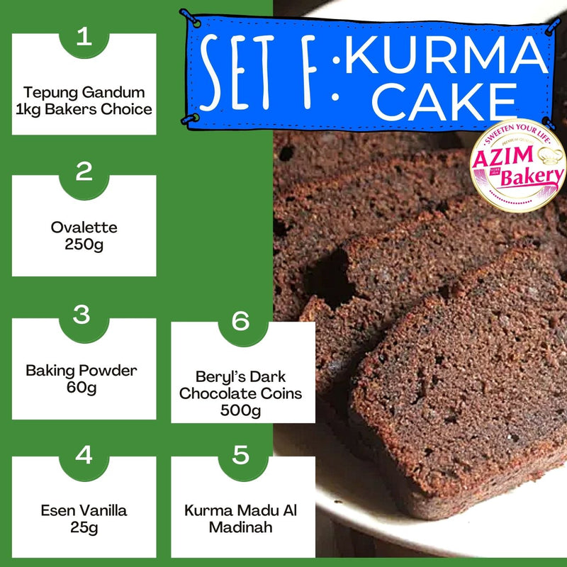 Set Raya Kek Kurma Madu