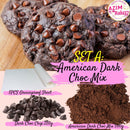 Set Raya American Dark Chocolate Chip Cookies Premix