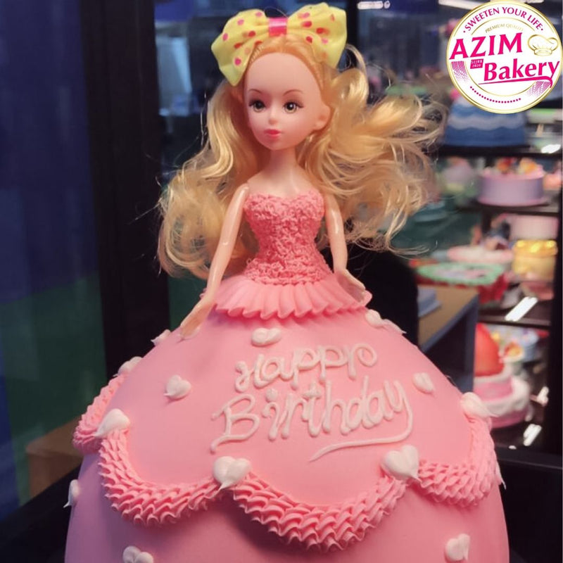 Princess Barbie Jelly Cake And Home made Fresh Fruit Tart - 1.5 KG Princess Barbie  jelly cake | Facebook