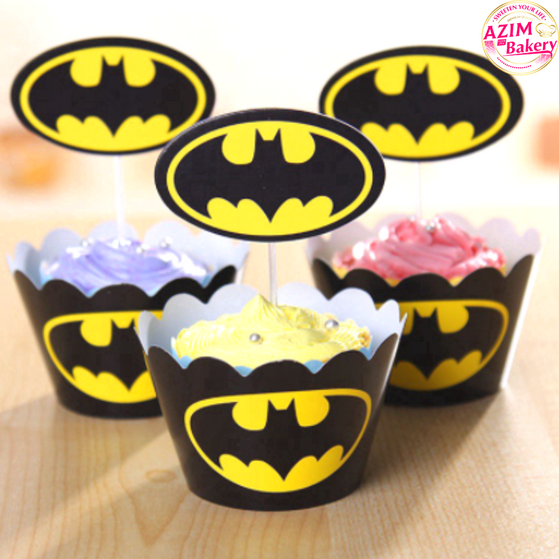 Batman Cupcake Topper