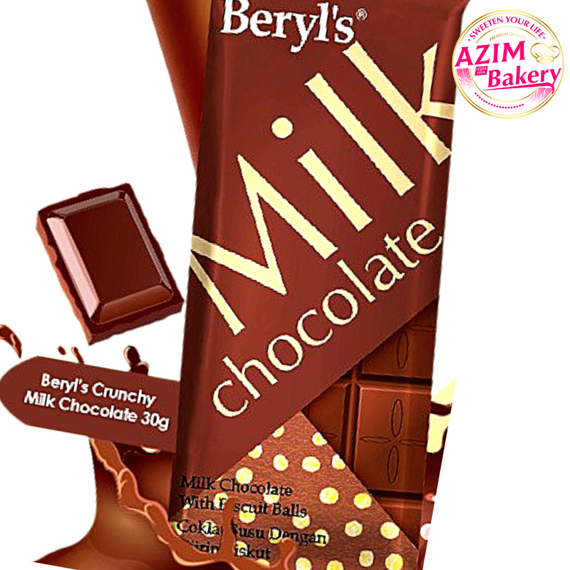 Beryl's Crunchy Milk Chocolate 30g