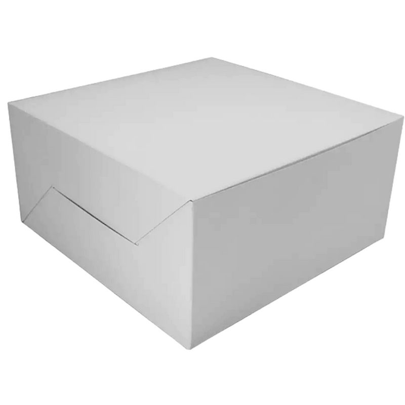 Cake Box Plain White