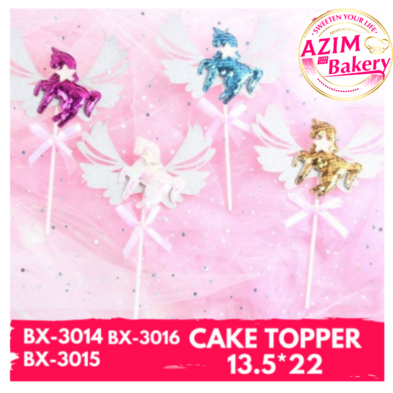 Mini Unicorn Cake Topper Mini Unicorn Cake Topper