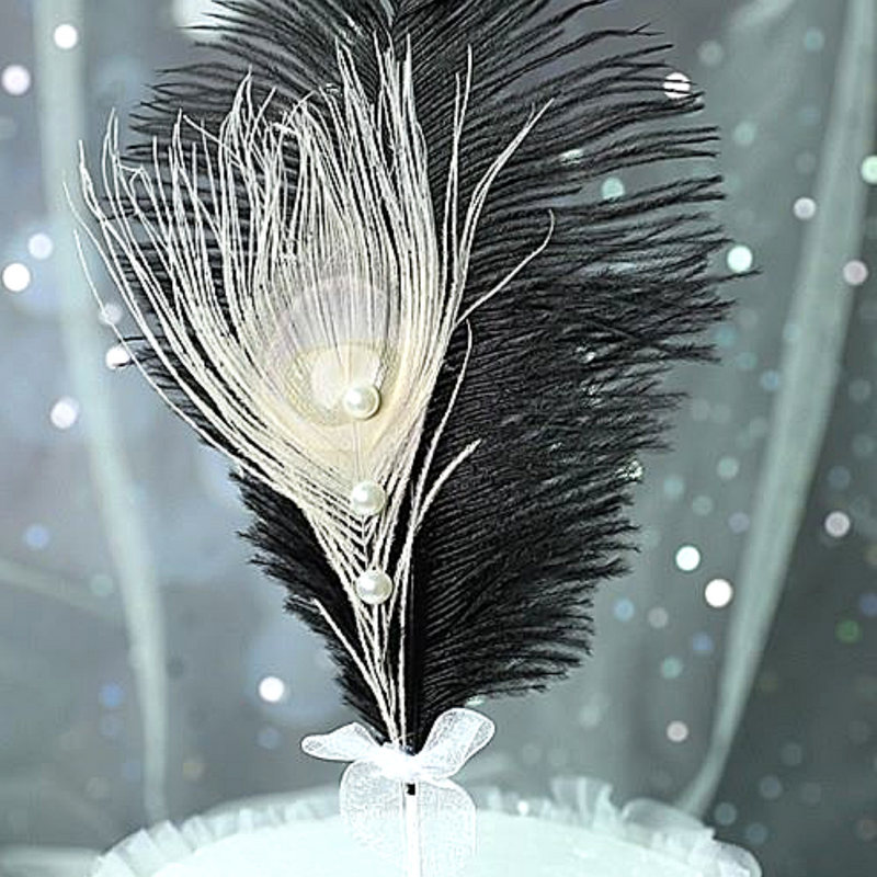 Feather Cake Topper