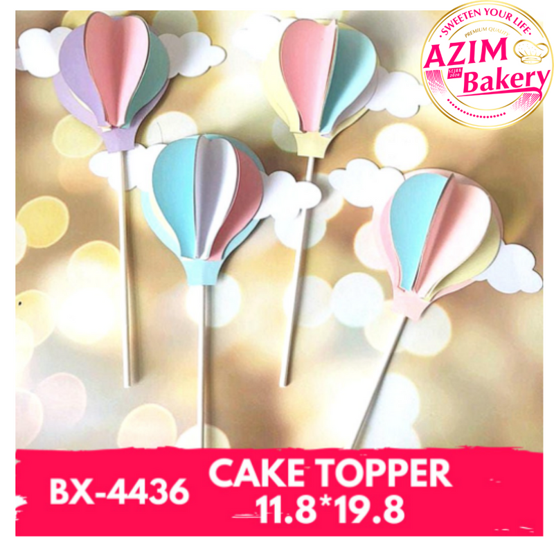 Cake Topper Balloon 1pcs/pack