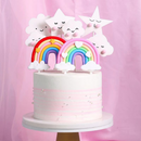 Rainbow Cake Topper