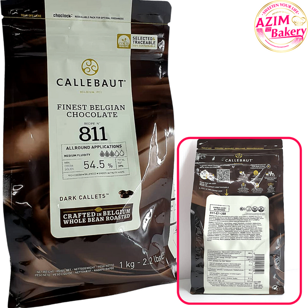  Callebaut Chocolate Flakes Milk Small 2.2lbs