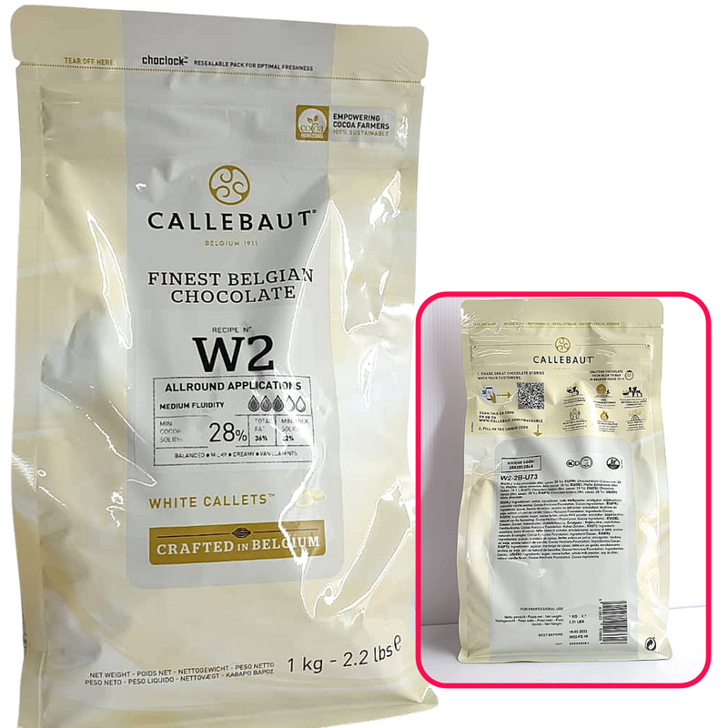 Callebaut W2 |White Chocolate