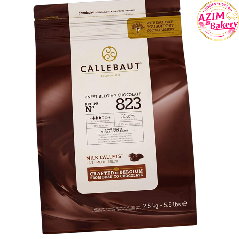 Callebaut Milk 823 2.5kg