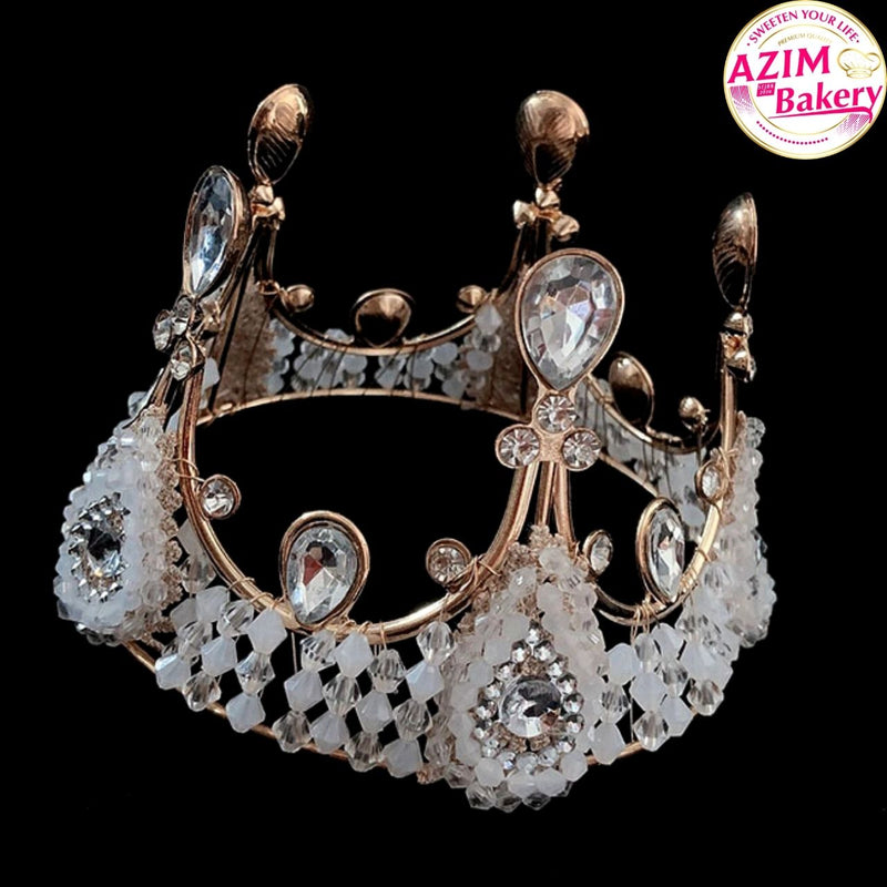 Cake Topper Crown Luxury (1PC)