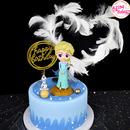 Elsa Turquoise Cake Toys