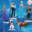 Frozen (6pc) Cake Toys