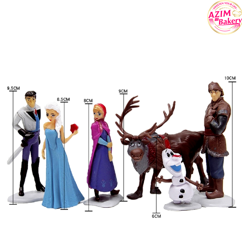 Frozen (6pc) Cake Toys