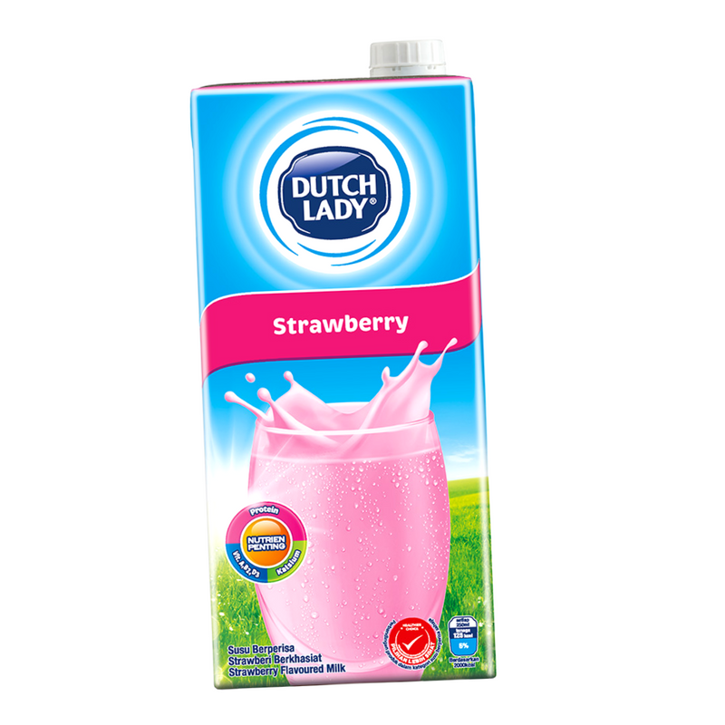 Dutch Lady Strawberry Milk 1L
