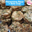 Biskut Florenta All In 1 Set + Solo Cup Biscuit Florentine Premix Set