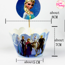 Frozen Cupcake Topper