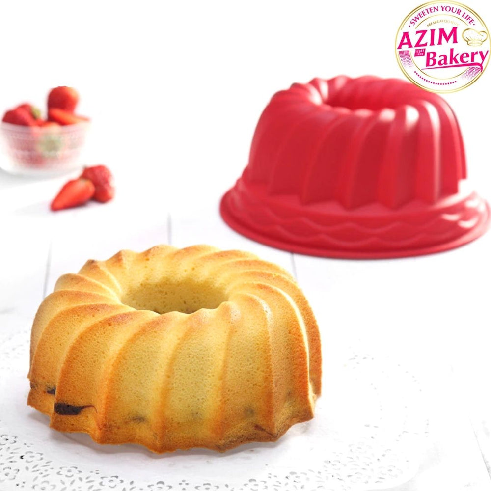 Microwave Safe Cake Pan Diy Silicone Cake Pan With Handle, Silicone 12