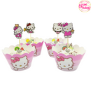 Hello Kitty Cupcake Topper