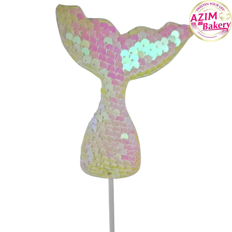 Cake Topper Mermaid Tail